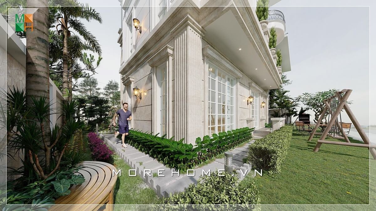 Mẫu nội ngoại thất biệt thự tân cổ điển